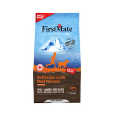 FirstMate cordero australiano, bocado pequeño, ideal para perros con dieta sin granos.