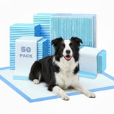 FluffyDream tapis d'entraînement absorbant et bleu, parfait pour le dressage quotidien.