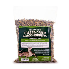 Fluker's grillos secos en paquete de 1 lb, fuente proteica para reptiles.