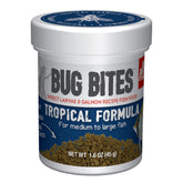 Fluval Bug Bites, granulos grandes para peces tropicales, promueven crecimiento saludable