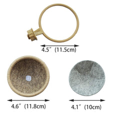 FOIBURELY nido para aves que imita un nido natural para mayor comodidad.