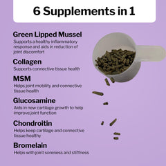 Formula 707 glucosamina para soporte de tendones y ligamentos.