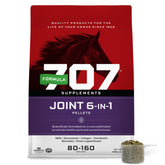 Formula 707 ofrece salud articular para caballos en bolsa de 10 lb