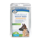Bozal Walk-About de Four Paws para perros medianos, cómodo y seguro.