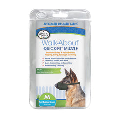 Bozal Walk-About de Four Paws para perros medianos, cómodo y seguro.