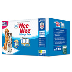 Four Paws Wee-Wee con borde desbordante protege el piso