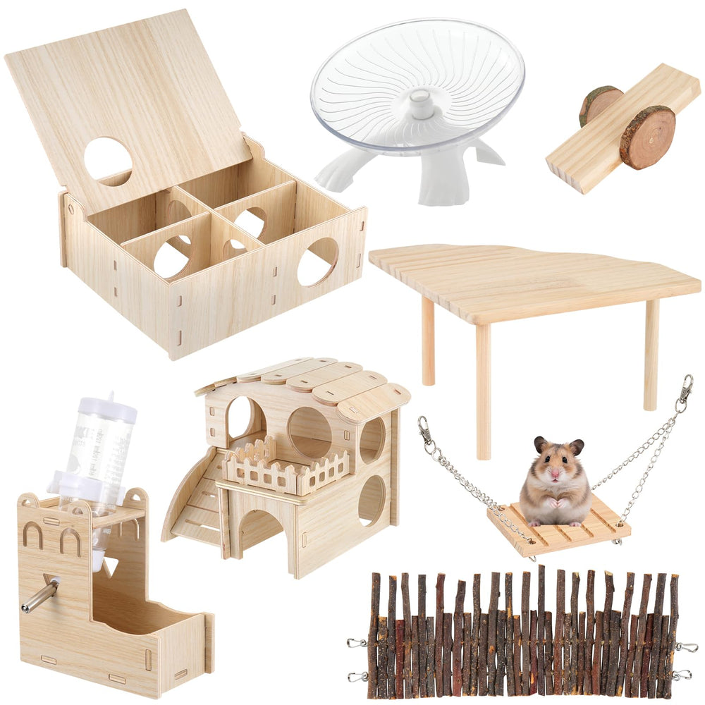 Foxtell balancín hamster – equilibrio y juego seguro para tu roedor