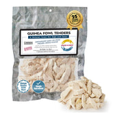 Fresh Is Best: tiras de perdiz de Guinea en bolsa con cierre para frescura.
