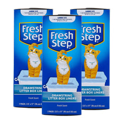 Liner Fresh Step: pose facile dans la litière et moins de contact.
