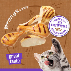 Friskies aroma delicioso para gato durante la comida