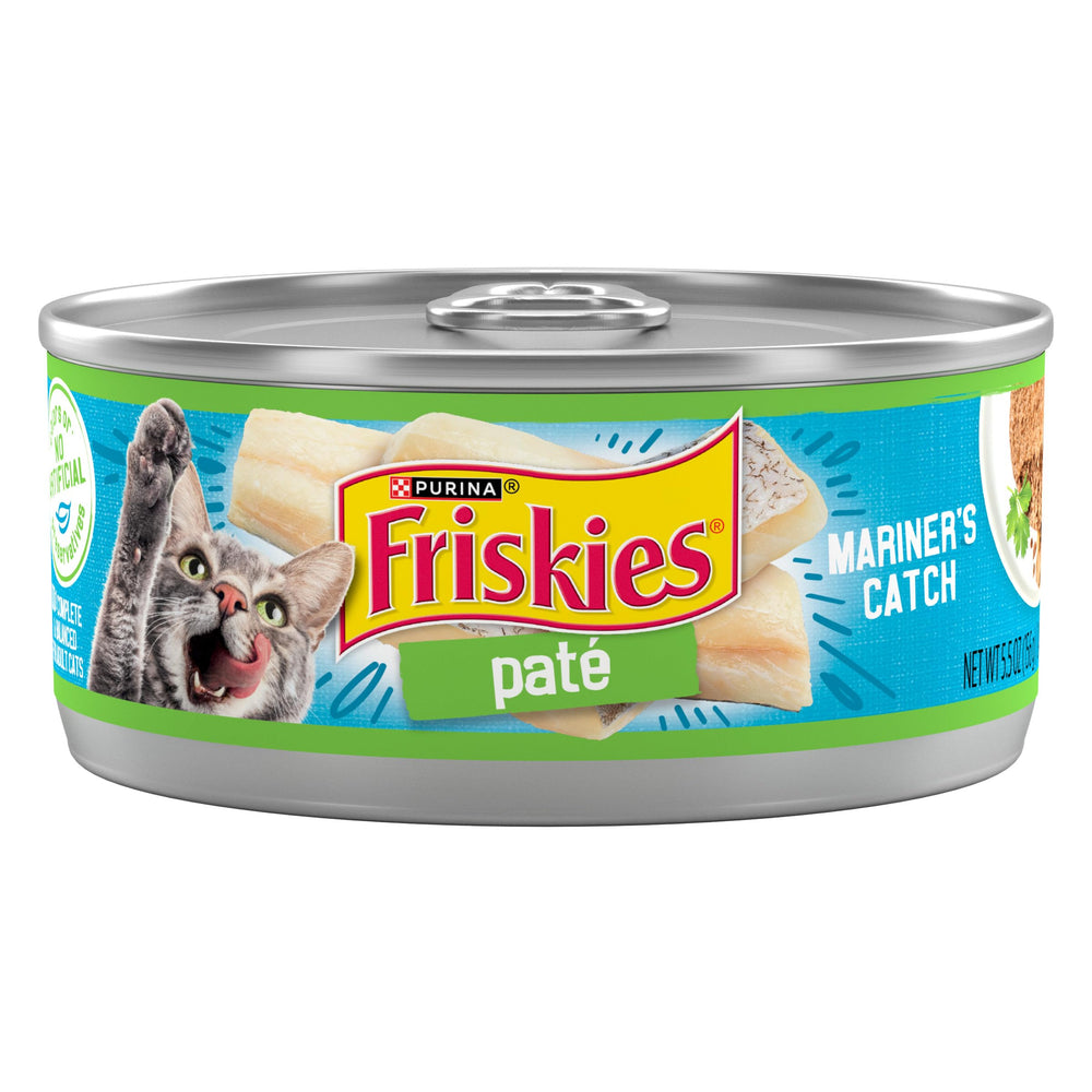 Friskies Captura del Mar: lata 5-5oz con sabores marinos atractivos para gatos