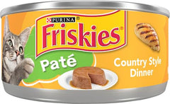 Friskies Estilo Campo Cena, presentación en lata práctica para comidas diarias.