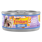 Friskies Shreds pavo queso en salsa: textura deshilachada que encanta a los gatos.