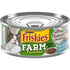 Friskies Farm Favorites: pack de 12 latas para alimentar a tu gato diariamente