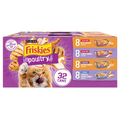 Friskies Gravy: lata de pollo filetes primos para una cena sabrosa y completa.