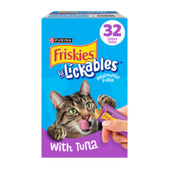 Friskies Lil’ Lickables con atún en tubo 0,5 oz para snack sabroso
