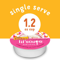 Friskies Lil' Soups camarón, tarrina con textura suave para complementar