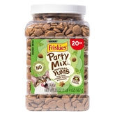 Friskies Mezcla Fiesta Natural Yums, sabor hierba gatera, ideal para premiar al gato.