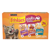 Friskies Poultry Faves con salsa de pollo: topper sabroso para croquetas.