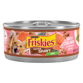 Friskies salmón con salsa, lata 24: sabor irresistible que anima la hora de comer.