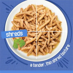 Friskies variedad shreds pavo queso: sabor sabroso para variar la dieta