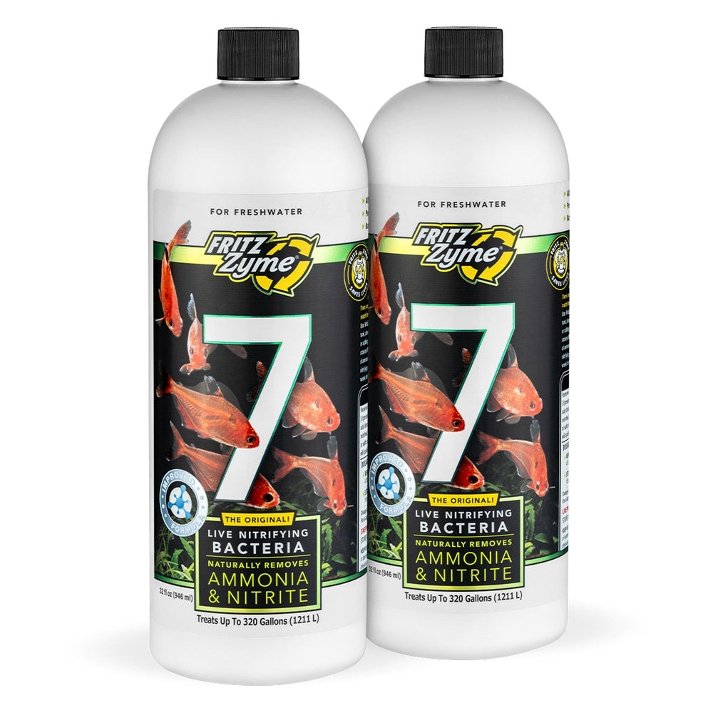 Fritz Aquatics FritzZyme 7: bacterias nitrificantes vivas para iniciar el ciclo del acuario.
