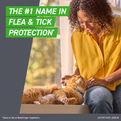 FRONTLINE Plus para gatos: eficacia contra pulgas y garrapatas.