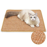 FUKUMARU alfombra rascador de sisal general para gatos y hogar seguro.