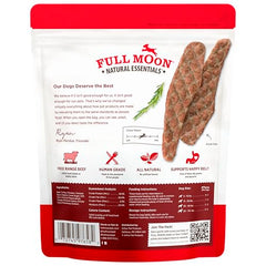 Close-up of Full Moon Beef Tenders with natural texture and meaty aroma.
