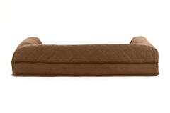 Superficie acolchada de Furhaven, tela quiltada suave para dormir.