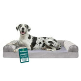 Furhaven sillón ortopédico para perros grandes, soporte para articulaciones hasta 125 libras