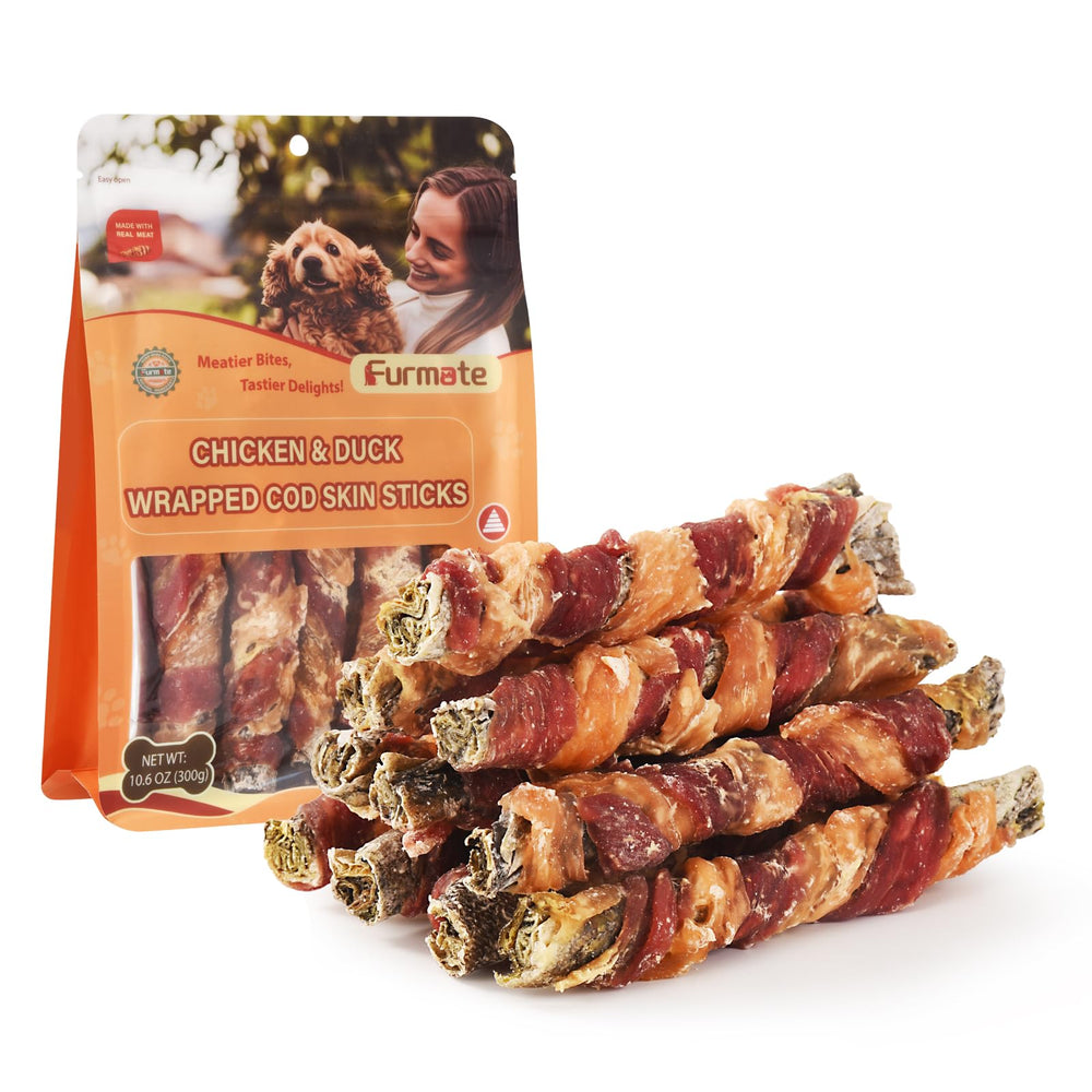 Furmate, paquete de bocadillos para perros, ideal para recompensas durante el entrenamiento.