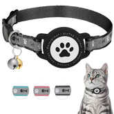 Collar Furrigo AirTag impermeable para paseos bajo lluvia