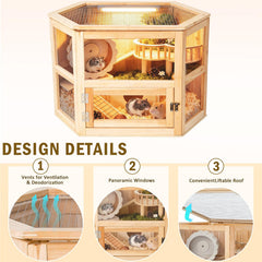 Jaula FurrParner: diseño con ventilación para aire fresco