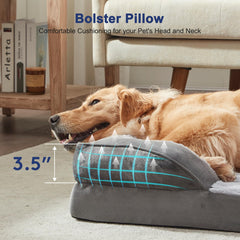 Forro interior impermeable de la cama FURTIME protege la espuma.