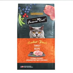 Fussie Cat Market Fresh pavo: bolsa de 1,59 kg para alimentación diaria.