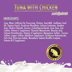 Fussie Cat Premium, caja de 24 latas para alimentación diaria.