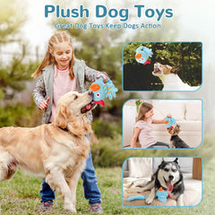 Fuufome Juguete peluche para limpieza dental durante el juego.