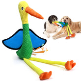 Fuufome Juguete Perro Peluche Crujido: suave y duradero para mordidas seguras.