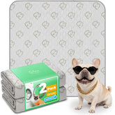 FXW Almohadillas de entrenamiento para perros 35x35 pulgadas caqui, ideal para entrenar en casa