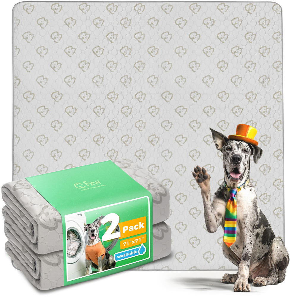 FXW almohadillas lavables para perros: almohadilla absorbente para jaula de 71 pulgadas.
