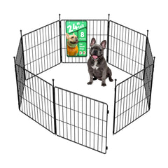 FXW MiniPaws jaula de juego compacta, ideal para interiores y exteriores seguros.