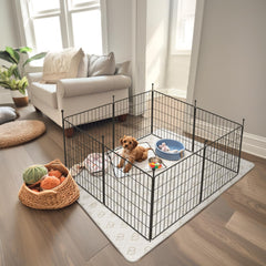 FXW MiniPaws paneles expansibles, ajuste flexible para espacios reducidos y amplios.