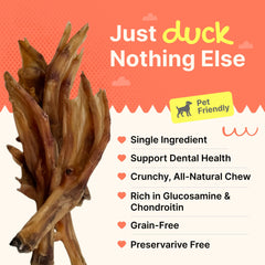 Patas de pato Gaines: apoyo dental natural al eliminar placa y sarro