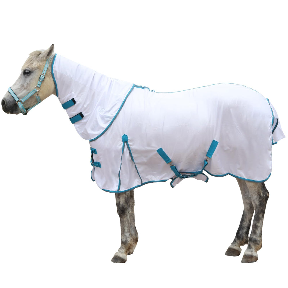 Gallopoff cobertor cuello desmontable para mantener el caballo fresco en verano