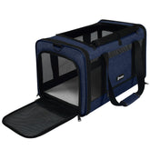 GAPZER transportín para gato con ventilación amplia para viajes cómodos