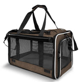 GAPZER bolsa transporte gato grande – acceso superior cómodo para viajar