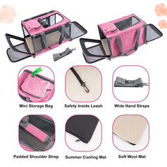 GAPZER Carrier: forro lavable de felpa sintética para mayor confort.