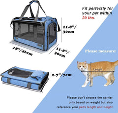 GAPZER portador ventilado para gatos: aireación total para tranquilidad