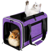 GAPZER transportín para gato grande 20 libras con tela Oxford resistente para viajes